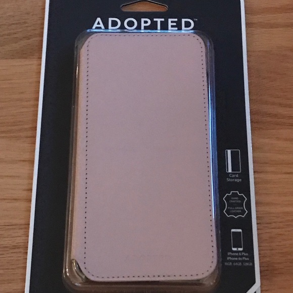 Adopted Accessories - LIKE NEW🎀Leather Folio for Apple iPhone 6Plus